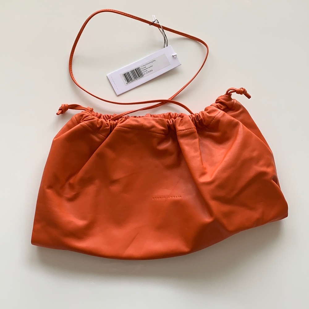 Studio Amelia 1.3 maxi drawstring bag. BNWT
